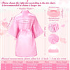 10/12/15/18 Sets Spa Party Favors Robe for Girls Kids Birthday Kimono Robe Satin Robe for Slumber Party DIY Birthday Squad Robes