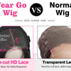 Wear And Go Water Wave Bob Lace Wig For Women Curly 6x4 Glueless Human Hair Wig 4x4 Ready To Go Human Hair Wigs Pre-Cut Lace Wig