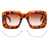 New Children's Fashion Square Sunglasses Cute Baby Protective Sun Glasses Boys And Girls UV Protection Eyewear UV400 Goggles