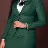 BWQ Women's Set Full Sleeve Button Blazer + Skirts Suit 2025 Winter Casual Streetwear Two 2 Piece Set Africa OL Work Outfits