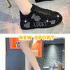 2024 Autumn New Luxury Women's Sports Shoes Cartoon Water Diamond Women's Shoes Luxury Fashion Flat Casual Shoes zapatos mujer