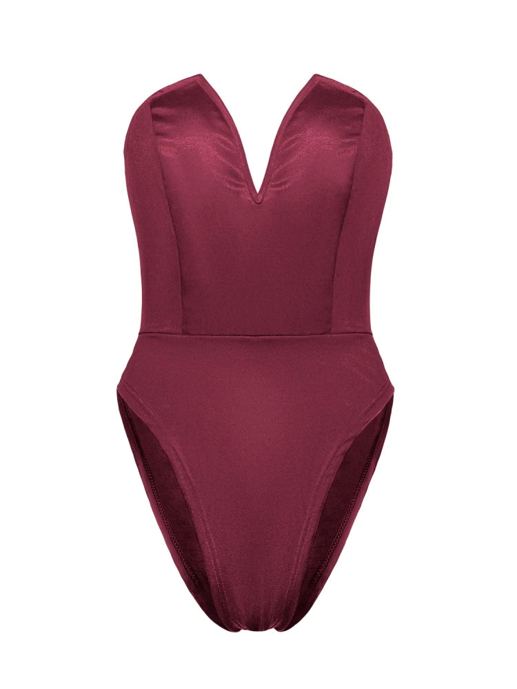 Jumpsuit Women Short Bodysuit smooth monkeys Lingerie Elegant Party overalls luxury Sexy Evening Dresses open back Off Shoulder