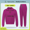 Hospital Medical Uniforms Nurse Suit Women Solid Color Dentistry Operating Room Scrub Set Two-piece Pet Grooming Doctor Workwear