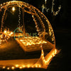 Transparent Dome Tent Camping Tent Outdoor Waterproof 4-8 Person Transparent Mushroom Tent For Wild Trips Hiking SurvivalOutdoor