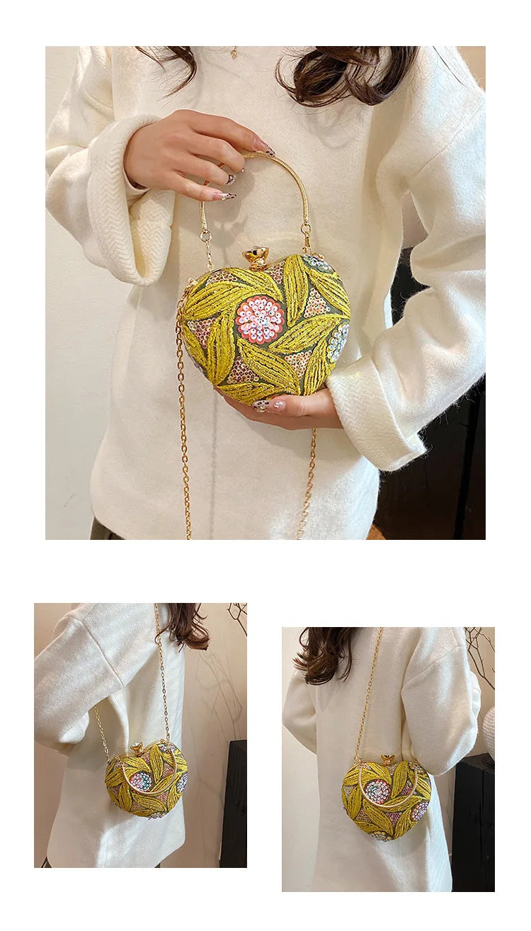 Luxury Gold Clutch Bags for Women 2025 Party Bags Evening Purse Designer Crossbody Bag New in Handbag Ladies hand bag sac femme