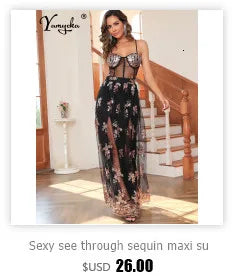 Sexy see through lace up vacation jumpsuits women summer body party club outfits streetwear womens jumpsuit Wide leg pants sets