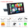 Hippcron Android 11 Car Radio 1 Din Autoradio 2G 32G Universal 7"/9" WIFI GPS Bluetooth Audio Multimedia Video Player