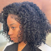Curly Bob Wigs Human Hair Lace Frontal Wig 13x4 Transparent Black Lace Front Wig Human Hair Wigs 4x4 Bob Curly With Edged Wigs