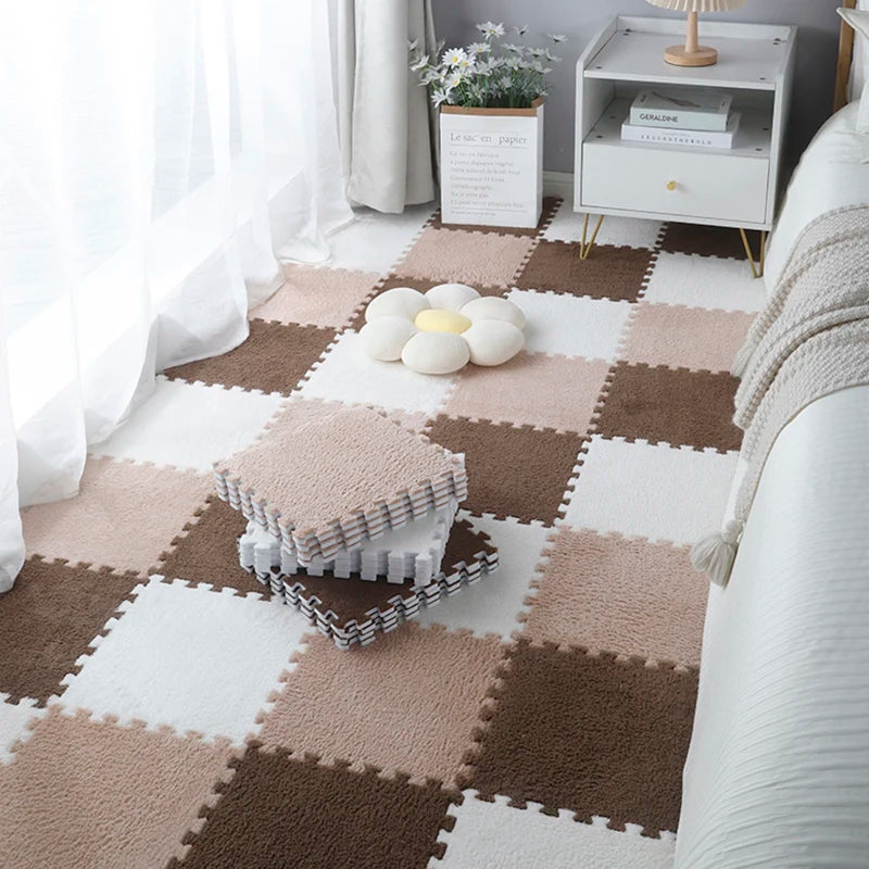 Eva Foam Puzzle Carpet Soft Plush Children's Mat Baby Toys Baby Play Mat  In Children's Room Keep Warm Playmat