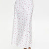 Tossy Summer Printed Fashion Long Skirt For Women High Waist Contrast Patchwork Slim Elegant Party Looks Ladies Y2k Maxi Skirt