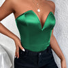 Jumpsuit Women Short Bodysuit smooth monkeys Lingerie Elegant Party overalls luxury Sexy Evening Dresses open back Off Shoulder