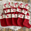 Christmas Alphabet Knitting Socks Christmas Tree Ornaments Christmas Decorations For Home 2024 Navidad Noel 2025Xmas Gift