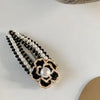 Luxury Jewelry Camellia Pearl Women Hair Clips Hair accessories for women