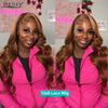 13X6 Ginger Blonde Lace Front Human Hair Wigs Red Burgundy 13x4 Body Wave Transparent HD Lace Frontal Wig Brown Lace Front Wig
