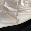 Luxury Vintage Three-layer Pearl Collar Choker, 2024 New In Trend Jewelry Fashion Woman's Choker Necklace on the Neck Party Gift