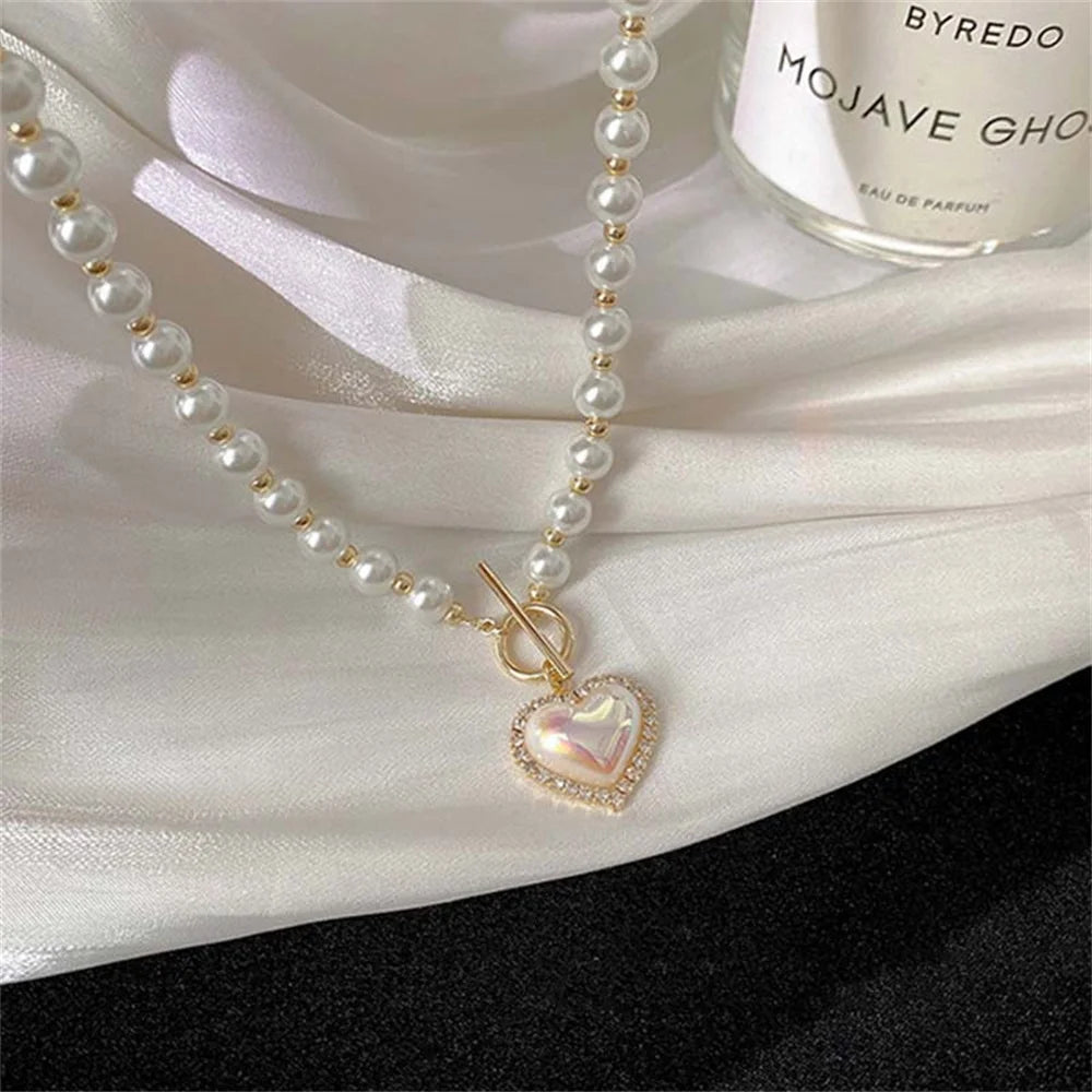 Luxury Vintage Three-layer Pearl Collar Choker, 2024 New In Trend Jewelry Fashion Woman's Choker Necklace on the Neck Party Gift