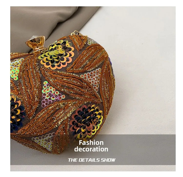 Luxury Gold Clutch Bags for Women 2025 Party Bags Evening Purse Designer Crossbody Bag New in Handbag Ladies hand bag sac femme