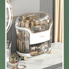 Transparent Desk Makeup Organizer Box Large Capacity Cosmetic Jewelry Storage Drawer Bathroom Dressing Table Sundries Container