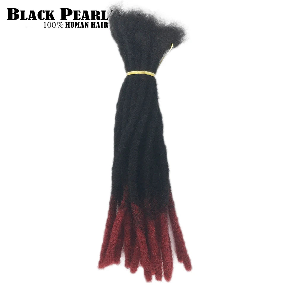 Human Hair Dreadlocks Loc Extensions Kinky Straight 100% Human Hair Dreadlocks Extensions 100% Human Hair Dreadlock Extensions