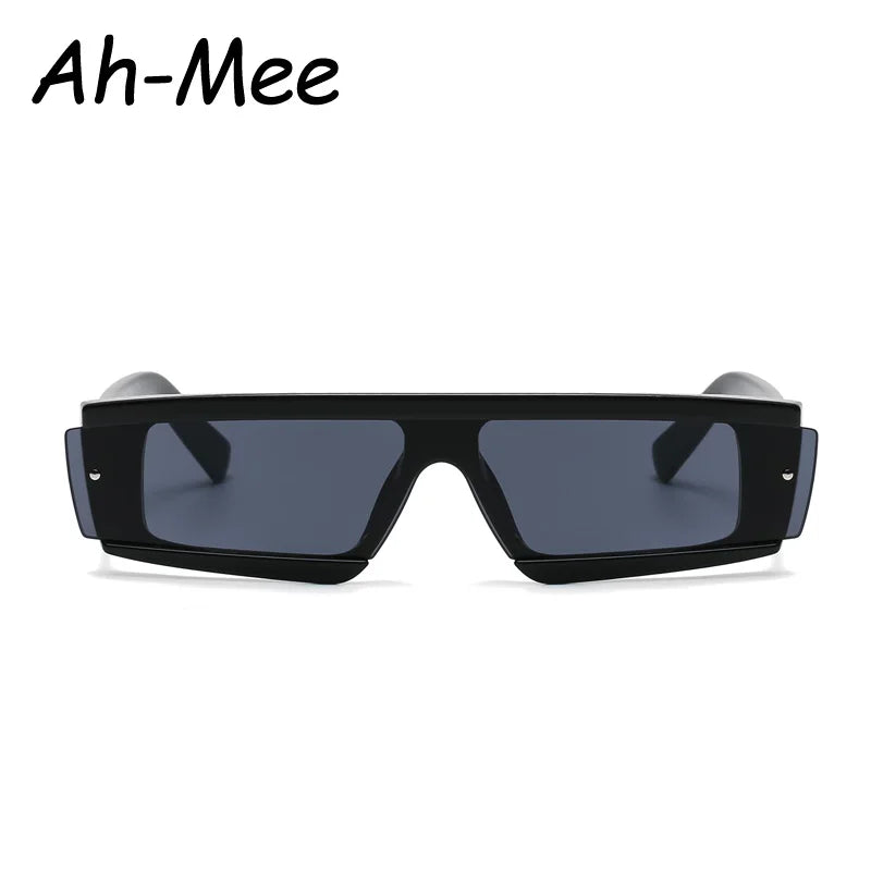 Rimless Square Sunglasses Women Punk Vintage Brand Green Black Shades Sun Glasses Men Trend Female Eyewear Designer Oculos