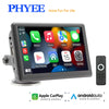 7" Screen Car Monitor Radio Wireless Carplay Android-Auto Bluetooth FM Transmitter Touch Screen Multimedia Video Player B500W