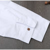 Women Cotton Embroidery Loose Long White Shirts 2025 Spring Autumn New Casual Office Lady Blouse Female Top Loose shirt
