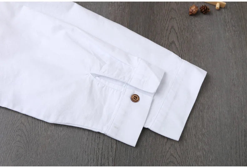 Women Cotton Embroidery Loose Long White Shirts 2025 Spring Autumn New Casual Office Lady Blouse Female Top Loose shirt
