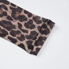 Dress Summer Women Leopard Print Mesh O Neck Long Sleeve Sexy See Through Maxi  Fashion Outfits Beach Vacation Nightclub