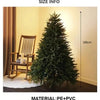 Artificial Christmas Tree PE+PVC Encryption with LED Lights Large Christmas Tree 120CM-240CM Home Christmas New Year Decorations