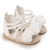 Summer Cool Baby Girl Sandals Fashion Newborn Sandal Idyllic Flower Soft Anti-slip Toddler Rubber Sole Comfortable Shoes