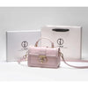 Luxury Designer Bags with High Quality Alligator Printing Leather and Delicate Metal Design Women's Portable Shoulder Bag