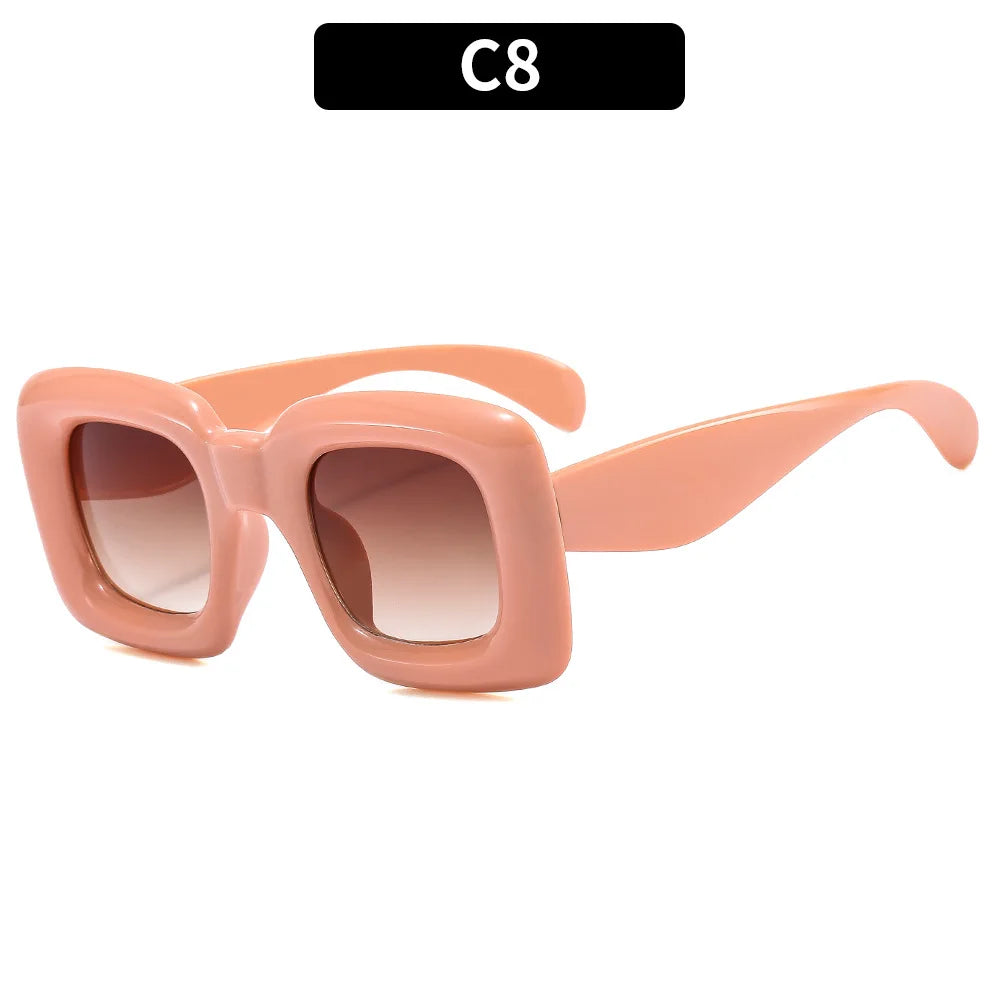 New Children's Fashion Square Sunglasses Cute Baby Protective Sun Glasses Boys And Girls UV Protection Eyewear UV400 Goggles