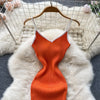 Summer V Neck Knit Sexy Strap Dress Women Elatic Waist Bodycon Sundress Female Beach Backless Maxi Long Dress