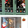 Christmas Window Sticker Merry Christmas Decorations For Home 2024 Cristmas Ornament Xmas Navidad Natal Gifts New Year 2025