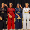 MD New African Women Long Jumpsuit 2023 Spring Summer Wedding Party Rompers Pants Set Dubai Turkey Ladies Dashiki Ankara Outfit