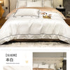 Embroidery Bedding Sets Egyptian Cotton Bed Sheet Set Luxury Duvet Cover Bedsheet Bed Linen Pillowcase 5 Stars Hotel Bedclothes