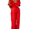 Wmstar Women's Two Piece Set V Neck  Solid Short Sleeve Office Lady Summer Office Lady Sexy Matching Suit Wholesale Dropshipping