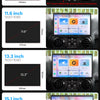 JOYING 10.1" 11.6" 13.3" 15.1"Android Car Radio Stereo Multimedia Player Head Unit Built In Carplay With Manual Rotatable Screen
