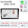 For Fiat 500 2016 2017 2018 2019 Car Multimedia Carplay Android Auto GPS stereo Radio Video Palyer 10 Inch Head Unit
