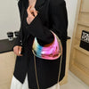 Luxury Designer Evening Clutch Clear Acrylic Women Handbags Fashion Shoulder Bag Half Moon Wedding Purses Party Tote Ladies 2025