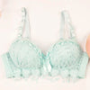 Plus Size Bra70-85 Wire Free Bras For Women Underwear Sexy Lace Brassiere Push Up Bralette Top Bra AB Cup Wireless Lingeries