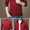 mens cargo jackets New Fashion bomber jacket mens wear simple British style Warm Windproof Jacket and coat baseball jacket male