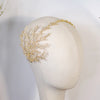 ASNORA New Tiara Cubic Zirconia Crown Diadema Bridal Wedding Hair Accessories CZ Leaf Crystal Headbands Couronne Party Jewelry
