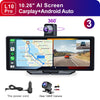 LEHX LP10Pro 10.26" DashCam Car DVR 4K Dual Len Recorder Carplay Android auto Ai Screen Dash Cam GPS Navigation Dashboard