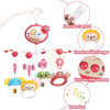 Baby Crib Mobile Rattle Toy For 0-12 Months Infant  Rotating Musical Projector Night Light Bed Bell Educational For Newborn Gift