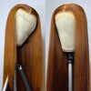 Orange Ginger Blonde Colored 13x6 HD Lace Front Wigs Human Hair 6x4 Glueless Ready To Wear Pre Cut Lace Frontal Human Hair Wigs