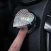 Crystal Engine Ignition Onekey Start Stop Push Button Switch Protective Cover Bling Girls Auto Accessories Car Interior Decor