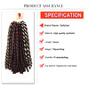Sallyhair Synthetic Faux Locs 14inch 70g/pack Crochet Braiding Hair Extensions Afro Hairstyles Soft Dreadlock Crochet Braids