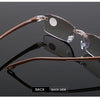 Men Blue Light Blocking Reading Glasses Women Dimond Cutting Rimless Eyeglasses Frame Anti Fatigue Hyperopia Presbyopic Eyewear