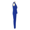 Business OL Work Wear Two Piece Pant Suits for Women Set Elegant Sleeveless Blazer Top + Pencil Pants Office Lady Matching Sets